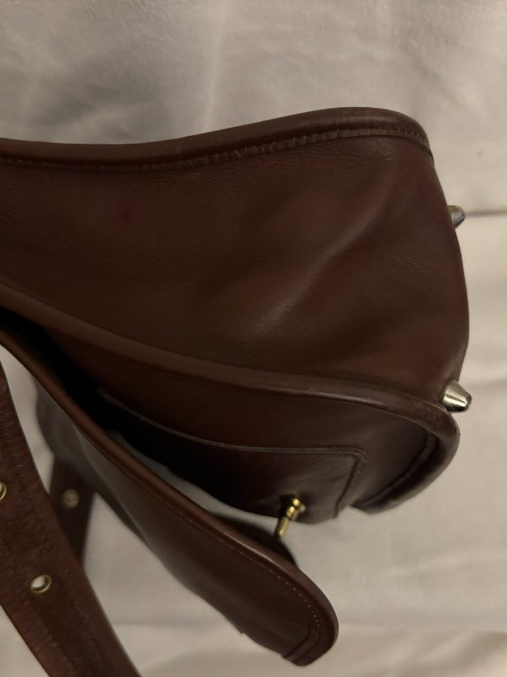 Coach (Vintage) Stewardess Bag Mahogany - Picture 4 of 10